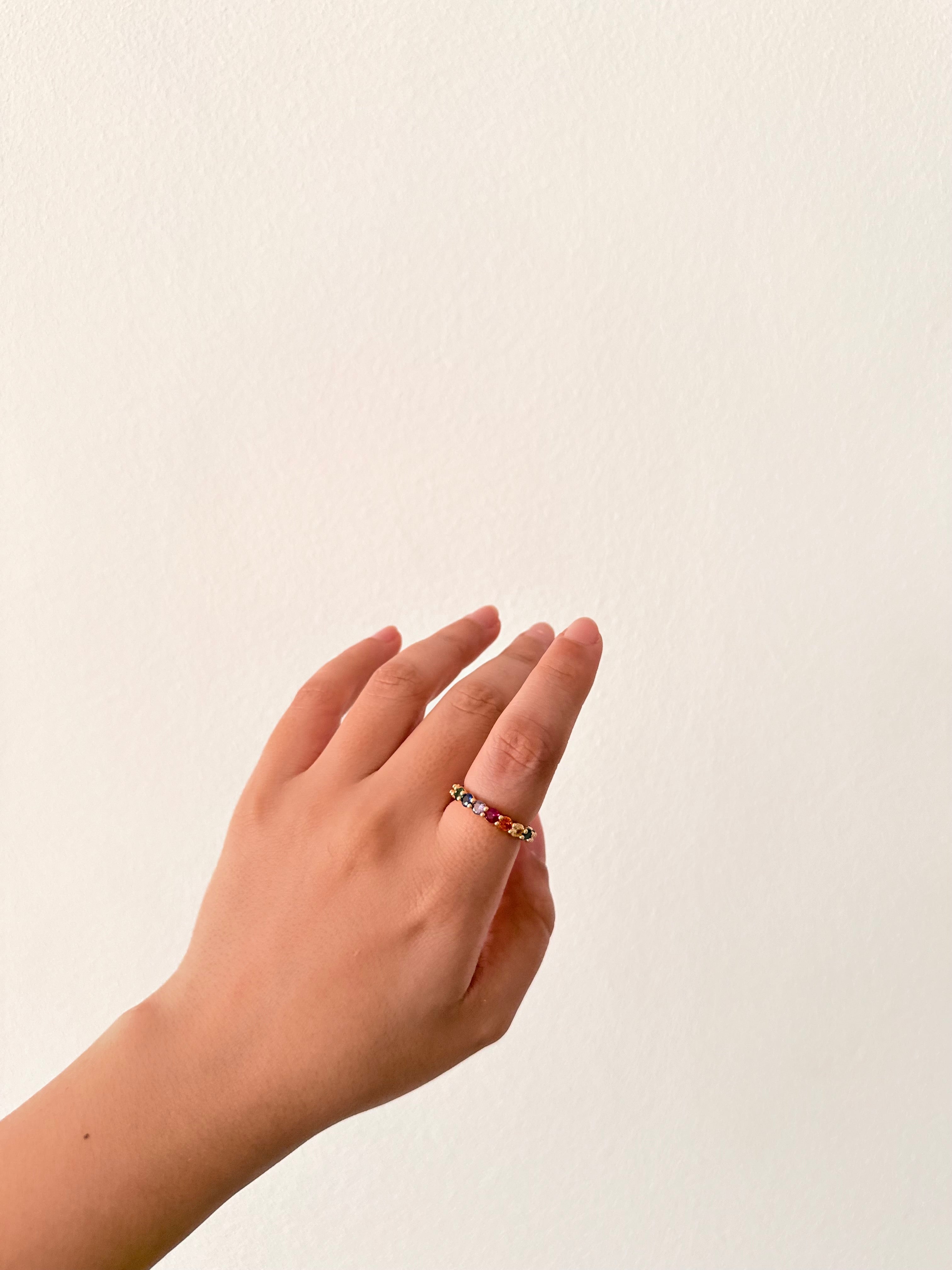 Rainbow ring